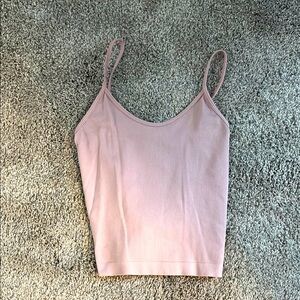Fabletics Pink Spaghetti Strap Top